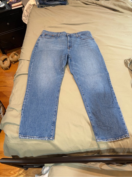 Madewell Denim - Madewell 90’s Straight Crop Jeans